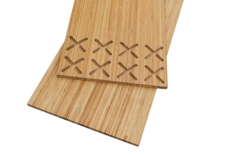 Bordpladen XTable fremstillet i bambus.
